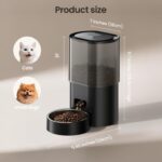 Automatic Cat Feeder and Water Fountain 5G WiFi Cat Food Dispensers, APP Remote Control, Programmable Timed Feeding,Dry Food Smart Feeder 10s Voice Recorder, 1-10 Meals/Day for Cats Small Dogs - Image 8