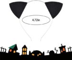 ShiQiao Spl Cat Ear Headband Hairbands Halloween Headbands Cosplay Costume Halloween Cosplay Accessories Cat Ears Hair Band - Image 3