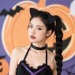 ShiQiao Spl Cat Ear Headband Hairbands Halloween Headbands Cosplay Costume Halloween Cosplay Accessories Cat Ears Hair Band - Image 6