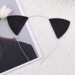 ShiQiao Spl Cat Ear Headband Hairbands Halloween Headbands Cosplay Costume Halloween Cosplay Accessories Cat Ears Hair Band - Image 7