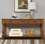 Beige Shagreen Decorative Storage Boxes – Set of 2 Faux Leather Jewelry & Memory Boxes with Gold Metal Handles, Nesting Photo Organizers for Home Decor, Gift, and Office Organization - Image 7