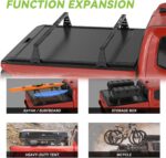 Adjustable Truck Bed Rack Cross Bars Only Compatible with Retractable Hard Tonneau Covers Suitable for Mid Size Full Size Trucks (No Drilling Required Installation) - Image 7