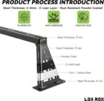 Adjustable Truck Bed Rack Cross Bars Only Compatible with Retractable Hard Tonneau Covers Suitable for Mid Size Full Size Trucks (No Drilling Required Installation) - Image 10