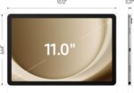 Samsung Galaxy Tab A9+ Plus 11” 128GB Android Tablet, Big Screen, Quad Speakers, Upgraded Chipset, Multi Window Display, Slim, Light, Durable, Kids Friendly Design, US Version, 2024, Silver - Image 5