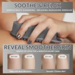 Silicone Body Scrubber for Shower - Gentle Exfoliating Back Scrubber with Soft Bristles - Avilana Premium Dual Sided Bath Brush Massage - Loofah Alternative for Sensitive Skin - Gift Women Men - Image 9
