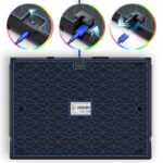 qanba Sapphire S1 Leverless Arcade Controller Joystick for PlayStation 5 and PlayStation 4 and PC (Fighting Stick) Officially Licensed Sony Product - Image 6