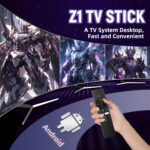 Z1 Android 10.0 TV Stick 2025, 4K HD Smart Dongle for TV, H313 Quad-core, Dual WiFi, Bluetooth Voice Remote Control, Compact & Powerful, Android 10.0 Internet Channel Device for Home/Travel - Image 3