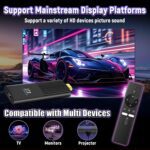 Z1 Android 10.0 TV Stick 2025, 4K HD Smart Dongle for TV, H313 Quad-core, Dual WiFi, Bluetooth Voice Remote Control, Compact & Powerful, Android 10.0 Internet Channel Device for Home/Travel - Image 5