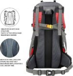 Bseash 60L Waterproof Hiking Camping Backpack with Rain Cover, Large Outdoor Sport Travel Daypack Rucksack for Climbing - Image 7