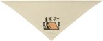 Happy Camper Summer Dog Bandana，Adorable Puppy Accessory for The avid Camper ，Pet Neckerchief for Pets Daily Wear Photo Prop Party Supplies,Funny Cute Dog Bandana (Khaki) - Image 10