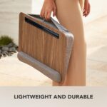 HUANUO Portable Lap Laptop Desk with Pillow Cushion, Fits up to 15.6 inch Laptop, with Anti-Slip Strip & Storage Function for Home Office Students Use as Computer Laptop Stand, Book Tablet - Image 8