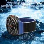 Nylon Sport Bands Compatible with Samsung Galaxy Watch Ultra Bands 47mm, Soft Loop Breathable Strap Adjustable Replacement Wristband for Women Men - Image 5