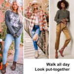 Jeossy Women's 905 Ankle Boots, Classic Low Heeled Short Booties, Casual Comfortable Boots with Wide Widths Available - Image 7