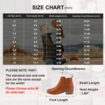 Jeossy Women's 905 Ankle Boots, Classic Low Heeled Short Booties, Casual Comfortable Boots with Wide Widths Available - Image 8