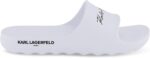 KARL LAGERFELD mens One Piece Eva Pool Slide Sandal - Image 6