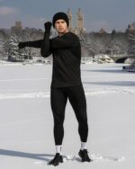 DRSKIN 3 or 2 Pack Men's Thermal Compression Pants Tights Fleece Lined Base Layers Underwear Sports Athletic Workout Winter - Image 8