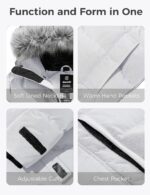 wantdo Men's Winter Jacket Thicken Winter Coat Warm Puffer Jacket with Faux Fur Hood - Image 7