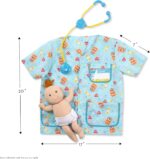 Melissa & Doug Pediatric Nurse Costume Role Play Set (8 pcs) - Includes Baby Doll, Stethoscope - Image 6