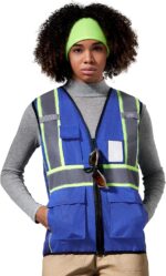 AYKRM 11 color Ladies High Vis Reflective Safety Vest for Women - Image 4