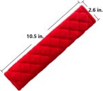 MIRKOO Car Seat Belt Cover Pad, 2-Pack Soft Car Safety Seat Belt Strap Shoulder Pad for Adults and Children, Suitable for Car Seat Belt, Backpack, Shoulder Bag, Laptop Computer Bag - Image 3