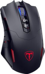 RisoPhy PC400 Wireless Gaming Mouse with 8000 DPI, 2.4G & Bluetooth Dual Mode Connection - Ergonomic Design, 7 Programmable Buttons, RGB backlighting, Precision Sensor for PC and Gaming - Image 8