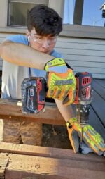 Ironclad Command Impact Work Gloves; Touch Screen Gloves Conductive Palm & Fingers, Impact Protection, Machine Washable - Image 5