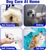 Pet Dog Grooming Hammock for Nail Trimming,Dog Restraint Hanging Harness for Nail Clipping,Dog Grooming Sling for Large Dogs with Nail Clippers/Nail File/Pet Comb,Claw Care(XL for 60lb) - Image 7