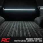 Rough Country Retractable Bed Step for Jeep Gladiator JT (2020–2025) - Manual Tailgate Drop Step, 6" Non-Slip Step Surface, Bolt-On Install - Image 5