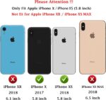 for iPhone X/iPhone Xs Case with Camera Lens Cover HD Screen Protector, Military Grade Drop Protection Magnetic Ring Holder Kickstand Protective Phone Case for iPhone X/Xs 5.8 inch (Mint) - Image 3