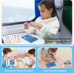 Sensory Fidget Toys for Kids Toddler Boys ,Sensory Activity Board for Stress Anxiety Autistic ADHD, Calm Down Travel Airplane Essentials Toys for 3+ Year Old, Stuffers Gifts for Teen Girls - Image 5