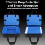 Carrying Case Fit for PS5, Travel Thickened Protective Bag Compatible with Playstation 5 Console, Headset, PS5 Controller, Game Discs, and Gaming Accessories, All Black - Image 5