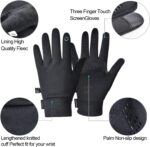 EAGLEFLY Winter Gloves Women Men Waterproof Warm Gloves with Touch Screen Fingers Thermal Glove for Men Women Running Riding Cycling Driving Windproof Water Resistant - Image 3