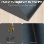 Pet Feeding Mats-Absorbent Dog Mat for Food and Water Bowl, Dog Accessories Pet Supplies, Quick Dry No Stains Water Dispenser Mat for Pet, Non-Slip Bowl mat for Messy Drinkers - Image 8