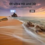 8k Hdmi Cable 6.6ft Ultra High Speed HDMI 2.1 Cable 8K@60HZ 4K@120HZ 48Gbps HDMI Cord for HDTV,PS4,PS5,Monitor Laptop,Xbox,HDCP 2.2&2.3 Support HDR,eARC,Dolby.(Silvery) - Image 5