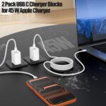 45W USB C Fast Charger for iPhone 17/ Air/16/15 Pro Max,2Pack 10FT Type C Charger Block & Cable, PD 3.0 Super Fast Charging for iPad Pro MacBook Air/Pro M1/M2, AirPods - Image 6