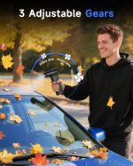 Compressed Air Duster, 150000RPM Super Power Cordless Electric Air Duster, Fast Charging Rechargeable Air Blower Vacuum Cleaner 3-Gear Adjustable for Computer, Keyboard, Car, Outdoor and Home - Image 5