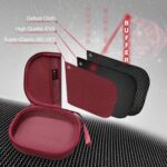 XANAD Hard Case for JBL Tune 510BT / 520BT / 660NC / 670NC / 570BT / 500BT / 500 / JBL Live 460NC / Soundcore H30i Bluetooth Headphone (Wine Red) - Image 4