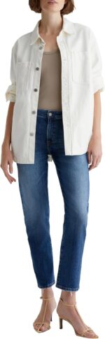 AG Women's Ex-Boyfriend Mid Rise Slouchy Slim - Image 3