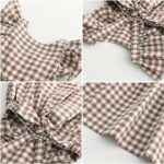 Toddler Baby Girls Gingham Dress Ruffle Sleeve Backless Plaid Dresses Holiday Casual Spring Summer Dress Size 6M-6T - Image 7
