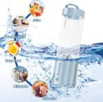 Personal Portable Blender - 16 Oz Mini Cup with 6 Blades, USB Rechargeable - Perfect for Shakes, Smoothies and Juice - Compact Blender for Travel, Gym, Kitchen and Office - Image 6