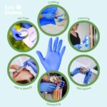 Eco Gloves Biodegradable BLACK Nitrile Disposable Gloves, 4 Mil, Powder Free, Latex Free, Food Safe, Cleaning - Image 8