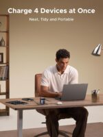 UGREEN Nexode 100W GaN USB C Retractable Charger with Built-in Cable, 3-Port Fast Charging Wall Adapter for Laptop, MacBook Pro/Air, iPhone 17/16, Galaxy S25, Pixel, iPad, MatePad, DJI Drone - Image 8