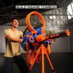 XSHOT Insanity Smoking Barrel Blaster with 72 Air Pocket Technology Darts by ZURU, Dart Blaster with Smoking Mechanism Outdoor Toy for Boys and Girls, Teens and Adults Aged 8+ - Image 4