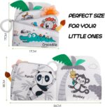 Soft Baby Cloth Book for Infants 0-12 Months | Non-Toxic Sensory Toy for Early Learning | Washable, Durable & Interactive with Animal Designs | Perfect for Newborns & Toddlers - Image 3
