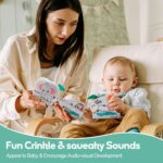 Soft Baby Cloth Book for Infants 0-12 Months | Non-Toxic Sensory Toy for Early Learning | Washable, Durable & Interactive with Animal Designs | Perfect for Newborns & Toddlers - Image 8