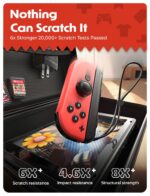 LISEN for Nintendo Switch 2017 Screen Protector [2025 Upgrade] (ANTI-GLARE & Auto Dust-Elimination) Screen Protector Switch Tempered Glass [Longest Durable] Full Coverage, 2 Pack - Image 5