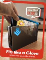 LISEN for Nintendo Switch 2017 Screen Protector [2025 Upgrade] (ANTI-GLARE & Auto Dust-Elimination) Screen Protector Switch Tempered Glass [Longest Durable] Full Coverage, 2 Pack - Image 7