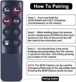Adjustable Bed Remote Control Replacement for BOSS W.Sliver Relax 404, for Richmat Diamond Mattress Bed, for Powerbedz Deluxe Innova Adjustable Bed Base - Image 3