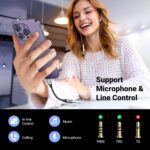 UGREEN Headphone Adapter for iPhone Lightning to 3.5mm Adapter Apple MFi Certified Lightning Aux Audio Jack Dongle Compatible with iPhone 14 Pro Max/14 Plus/13 12 11 Pro Max/SE/XS, Grey - Image 3