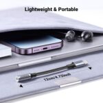 UGREEN Headphone Adapter for iPhone Lightning to 3.5mm Adapter Apple MFi Certified Lightning Aux Audio Jack Dongle Compatible with iPhone 14 Pro Max/14 Plus/13 12 11 Pro Max/SE/XS, Grey - Image 8